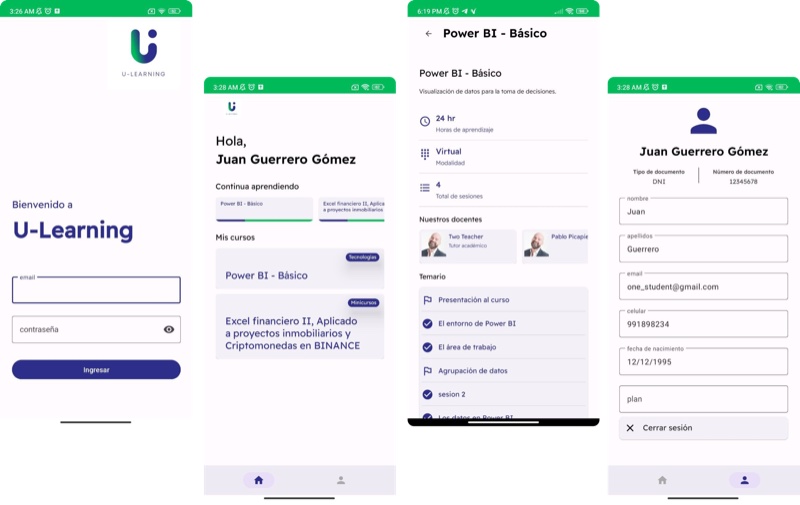 U-Learning Android - App educativa Kotlin MVI